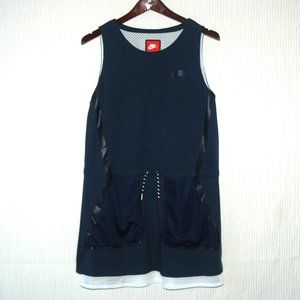 Nike Blue Sleeveless Sports Active Dress Size Large NWOT!